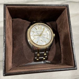 Michael Kors ‘Cameron’ Watch Silver/Gold